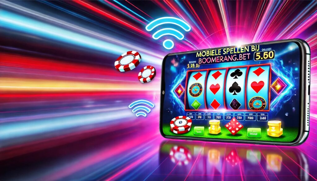 Mobiele spellen bij Boomerang.bet online casino