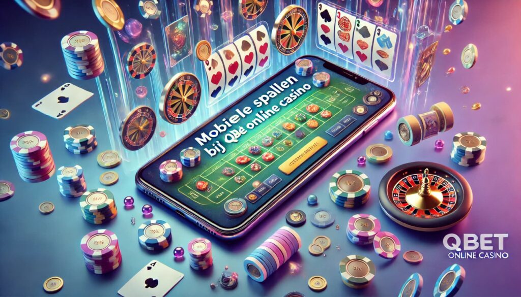 Mobiele spellen bij Qbet online casino